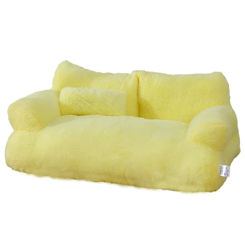 Luxury Cat Bed Sofa Winter Warm Cat Nest Pet