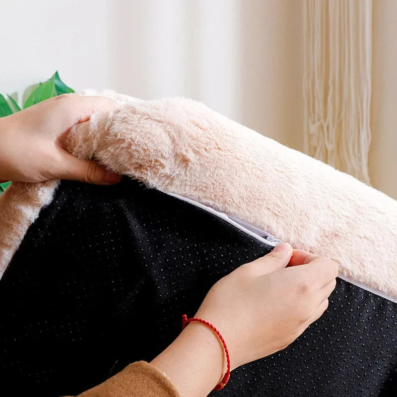 Luxury Cat Bed Sofa Winter Warm Cat Nest Pet