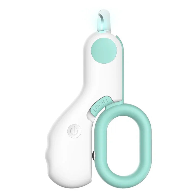 LED Light Cat Dog Nail Clipper Cutter Professional