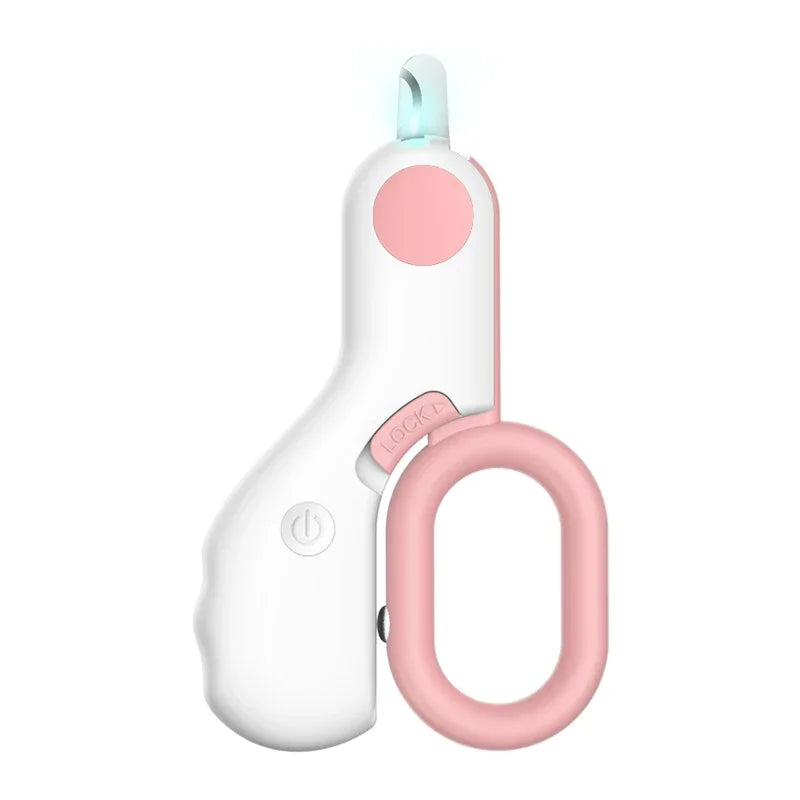 LED Light Cat Dog Nail Clipper Cutter Professional