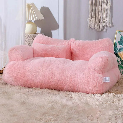 Luxury Cat Bed Sofa Winter Warm Cat Nest Pet